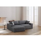 Atelier Del Sofa ugaona garnitura Pırlo Corner Left Dark Grey | ePonuda.com