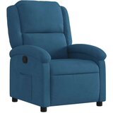  Naslonjač plavi baršunasti | shoptok.hr