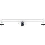  Odvod za prho s stekleno zaščito srebrna 80 cm, (5000112464) | Shoptok.si