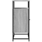  Komoda siva boja hrasta 69 x 35 x 80 cm od konstruiranog drva | shoptok.hr