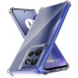 Techsuit Shockproof Clear Silicone prozirna maskica otporna na udarce za Motorola Moto G56 | shoptok.hr