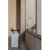 Zuiver Bež kovinska LED zatemnitvena namizna svetilka (višina 36 cm) Arch – | Shoptok.si