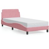  Okvir za krevet s uzglavljem Dover 80x200 cm baršunasti | shoptok.hr