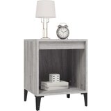  Noćni ormarići 2 kom boja dimljenog smeđi 40x35x50 cm | shoptok.hr