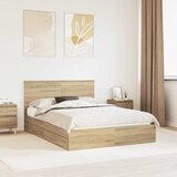  s od storage Sonoma hrast 140 x 190 cm Konstruirano drvo | shoptok.hr