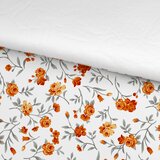 Esposa OBOJESTRANSKA POSTELJNINA 140/200 cm saten oranžna | Shoptok.si
