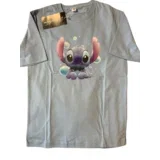 Majica za dečake sa štampom Stitch, Svetloplava