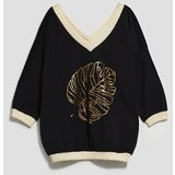 Moodo WOMEN'S SWEATSHIRT L-BL-4009 BLACK | Shoptok.si