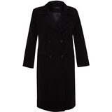 Trendyol Curve Black Pocket Flap Cachet Coat | Shoptok.si