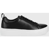 Vagabond Shoemakers Usnjene superge Zoe Platform črna barva