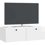  ormar za zid Zidne Bijela visokog sjaja 98 x 41 x 30 cm | shoptok.hr