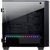  Chassis INTER-TECH X-608 INFINITY MICRO, microATX, RGB, Front and Side Tempered Glass, w/o PSU | shoptok.hr