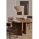 Ellos Home Okrogla jedilna miza v hrastovem dekorju ø 120 cm Trillving – | Shoptok.si