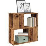 vidaXL Ormarić za knjige boja staro drvo 60 x 24 x 63 cm drveni Cijene
