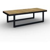 Bessagi Garden Lounge Garnitura Marla, Krem, Črna, Akacija, 4-Delno | Shoptok.si