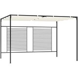  Paviljon z zložljivo streho 3x4x2,3 m krem 180 g/m² | Shoptok.si