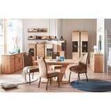 Mömax Široka Komoda Nature, Barva Hrasta, Črna | Shoptok.si
