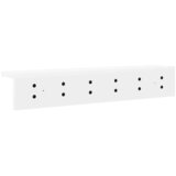  Vješalica za kapute na zidu Zidne Bijelo 60 x 10,5 x 10,5 cm | shoptok.hr