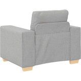 SOFA fotelja siva 100x78x80 cm tkanina - Oblačnosiva 1 100 cm | shoptok.hr