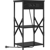  Noćni ormar 2 pcs Crni hrast 41 x 31 x 76 cm Konstruirano drvo | Eponuda.ba