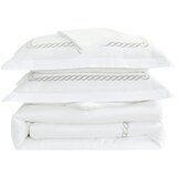 Mila Home Luxury Bela posteljnina za zakonsko posteljo/podaljšana iz bombažnega satena z rjuho/6-delna 240x220 cm Whispered Serenity – | Shoptok.si