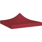 vidaXL Streha za vrtni šotor 2x2 m bordo 270 g/m² | Shoptok.si
