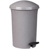  Koš za smeti s stopalko siv 3,8l pla PLA | Shoptok.si