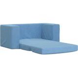  Dječji dvosjed na razvlačenje plavi mekani plišani Plava Sofa bed | shoptok.hr