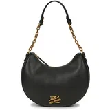K/AUTOGRAPH MOON SHOULDER BAG Crna