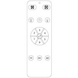 SULION Stropna svjetiljka s tajmerom/s ventilatorom u svijetloj prirodnoj boji ø 13 cm Achilia – | shoptok.hr