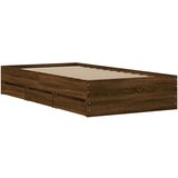  Okvir kreveta s ladicama boja hrasta 90x200 cm drveni | Eponuda.com