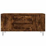  Stolić za kavu boja hrasta 102x44,5x50 cm od konstruiranog drva | shoptok.hr