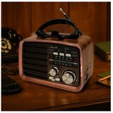 Yiwu Moon Star prenosni retro radio prijemnik 19404-6227BR Cene