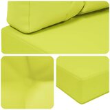  Zunanja blazina za kavč 3 pcs Zelena Poliester, (5000202403) | Shoptok.si