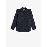 Koton School Shirt with Pocket Detailed Long Sleeve Cotton Cotton Classic Collar Cene
