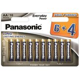 Panasonic Baterije alkalne Everyday LR6EPS 10BW AA 10kom Cene