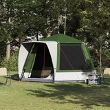  Kamping šator Kabina Zelena 420 x 420 x 227 cm Poliester | shoptok.hr