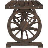  Vrtni stol 115 x 55 x 65 cm od masivne jelovine | shoptok.hr