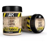 AK Interactive Terrains Light Earth - 250ml (Acrylic)