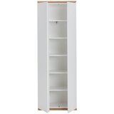 XORA garderobna omara bela, hrast artisan | Shoptok.si