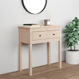  Konzolni stol 70 x 35 x 75 cm od masivne borovine | shoptok.hr