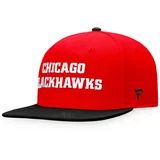 Fanatics Men's Iconic Color Blocked Snapback Chicago Blackhawks Cap