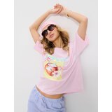 Sinsay Pamučna majica s ljetnim printom | shoptok.hr