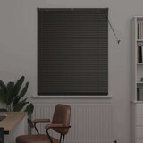 vidaXL Okenska roleta z zavesami Drugo Črna 105 x 175 cm Aluminij | Shoptok.si