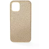 Swarovski Etui za telefon iPhone 13 Mini zlata barva