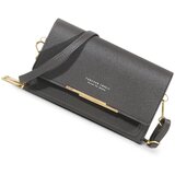 INF Elegantna torbica za telefon iz umetnega usnja za vsakodnevno uporabo DarkGrey, (21872304) | Shoptok.si