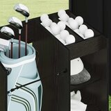 Golf ormar s kotačem Jednobojno Crni hrast 65 x 45 x 98 cm | Eponuda.ba