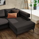 Hom`in KOTNA SEDEŽNA GARNITURA, šenilja temno rjava | Shoptok.si