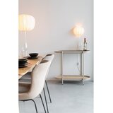 White Label Bež stranska mizica 39x85 cm Amaya – | Shoptok.si