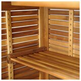  5-dijelni vrtni barski set od masivnog bagremovog drva | shoptok.hr